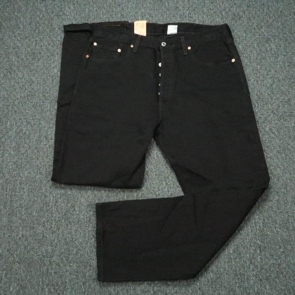 Levi's Other - VINTAGE Levis Jeans Mens 38x32 Black 501 Preshrunk Button Fly 5 Pocket Y2K NWT